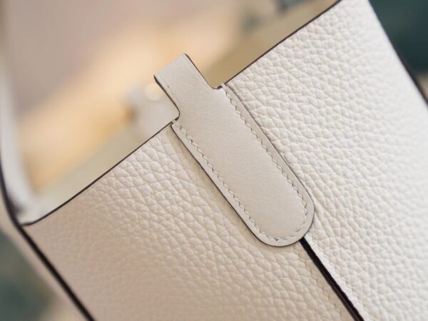8b8310517b65920 New Arrival Hermes I2 Nata Clemence In The Loop Pouch Gold Hardware