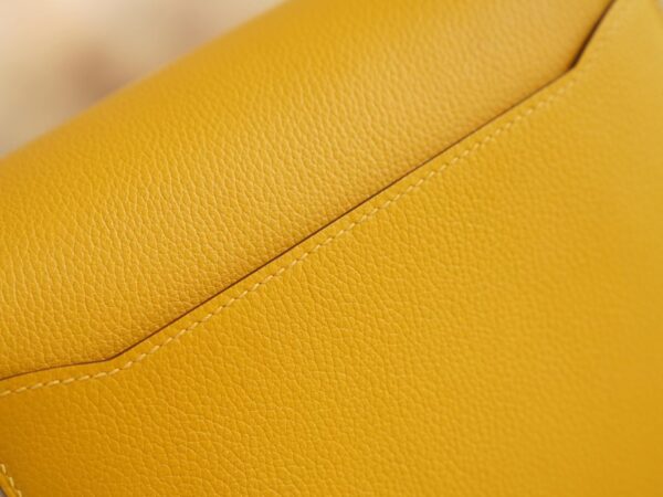 8d8a41746258f05 God Factory Bags Hermes 9D Amber Roulis Mini 18cm Evercolor Gold Hardware