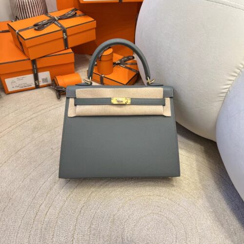 Australia Sydney Hermes Kelly Sellier 25 Epsom 63 Vert Amande Gold Hardware