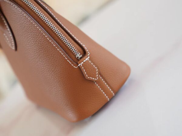 8fdb21b5d57b630 Discount God Factory Bags Hermes CK37 Gold Evercolor Leather Mini Bolide18CM Silver Hardware