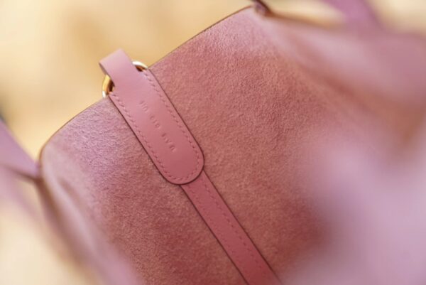 91bde22b29e4695 God Factory Bags Hermes In The Loop18CM X9 Mauve Sylyestre Clemence Leather Gold Hardware