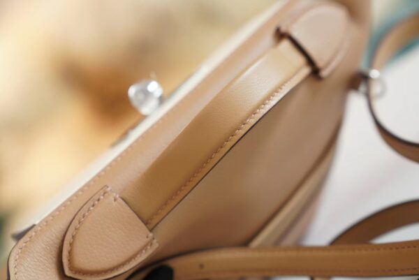 9456208c1efadeb God Factory Bags Factory Hermes Mini Kelly 24/24 0M Chai Three Colors Evercolor Leather