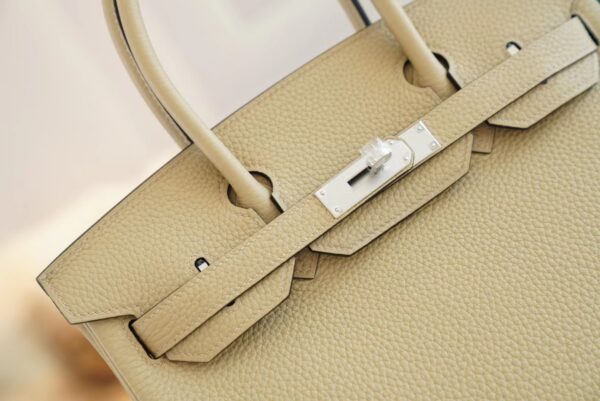 975d7e078d4fb9b Full Handmade S2 Gris Trench Togo Leather Birkin30CM Silver Hardware