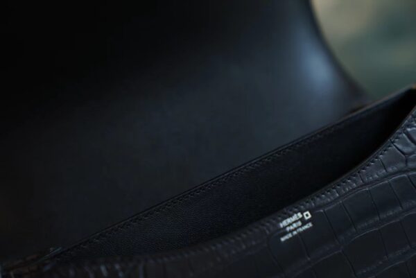 99e4d5a83fd55fa God Factory Bags Hermes Matte Crocodile Constance 24CM CK89 Nior Lizard Buckle