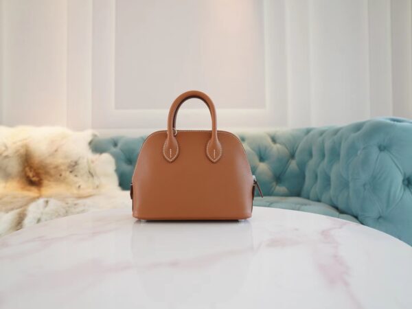 9a202d882f56cbb-1 Discount God Factory Bags Hermes CK37 Gold Evercolor Leather Mini Bolide18CM Silver Hardware