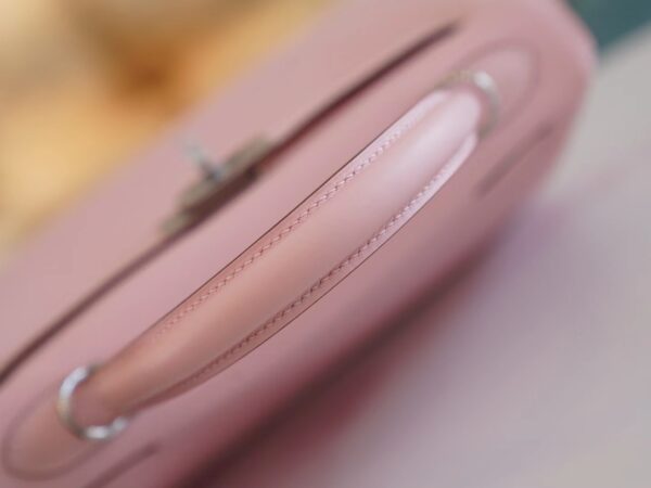 9afdad6c480de6b Qatar Doha Hermes Kelly 25CM Swift 3Q Rose Sakura Silver Hardware