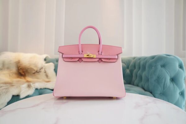 9b19cc8a97b7403-1 God Factory Bags Factory Hermes Tri-colors Chevre Leather Birkin25CM Gold Hardware