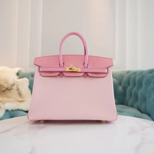 God Factory Bags Factory Hermes Tri-colors Chevre Leather Birkin25CM Gold Hardware