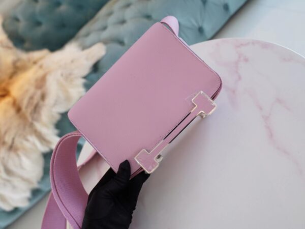 9bd4b70eefbd42d Hermes Bag Price Geta 20CM Chevre Mysore X9 Mauve Sylvestre Silver Hardware