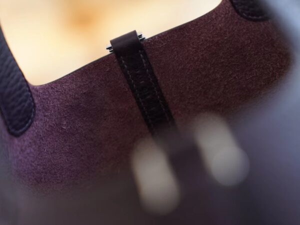 9e7de295e15214b Hermes Factory Picotin 18CM Clemence 59 Raisin Silver Hardware