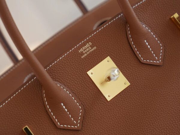 a300388935b6f0f God Factory Bags Hermes Birkin 30CM CK37 Gold Togo Leather Gold Hardware