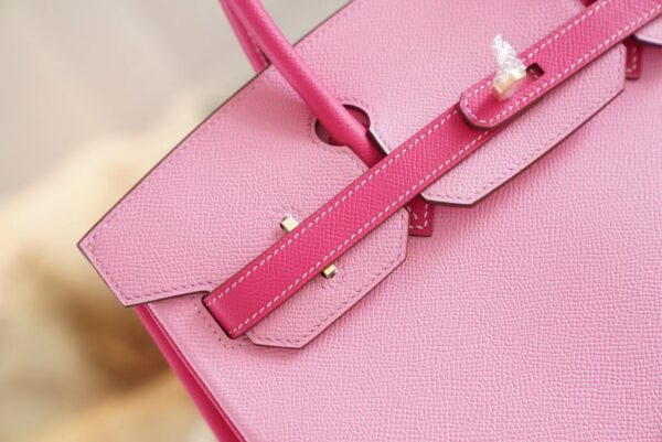 a363ea570e1cfd5 God Factory Bags Hermes 1Q Rose Confetti/E5 Rose Tyrien Epsom Leather Birkin30CM