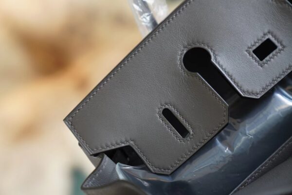a5ca43ca0b9d792 Full Handmade Hermes Birkin25CM 88 Graphite Jonathan Leather Gold Hardware