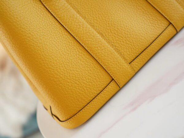 a642eeab8ca1abc God Factory Bags Factory Hermes Garden Party30CM 9D Amber Negonda Leather Silver Hardware