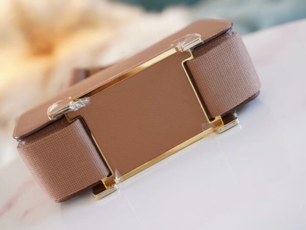 a68fa868311b83f Australia Canberra Hermes Geta 20CM Chevre Mysore 2J Quebracho Gold Hardware