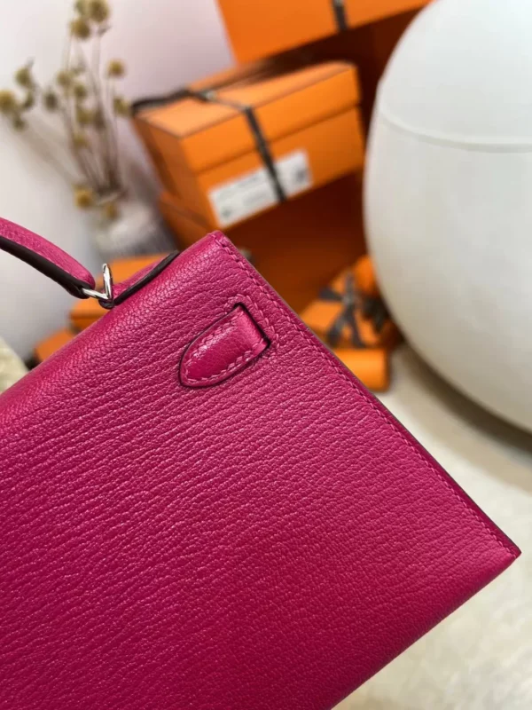 a69882532f990aa-jpg Canada Ottawa Chevre Leather Mini Kelly 19CM L3 Rose Purple Silver Hardware