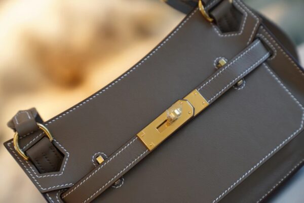 a71b32fc09dd06f God Factory Bags Hermes Jypsiere Mini CK18 Etoupe Swift Leather Gold Hardware