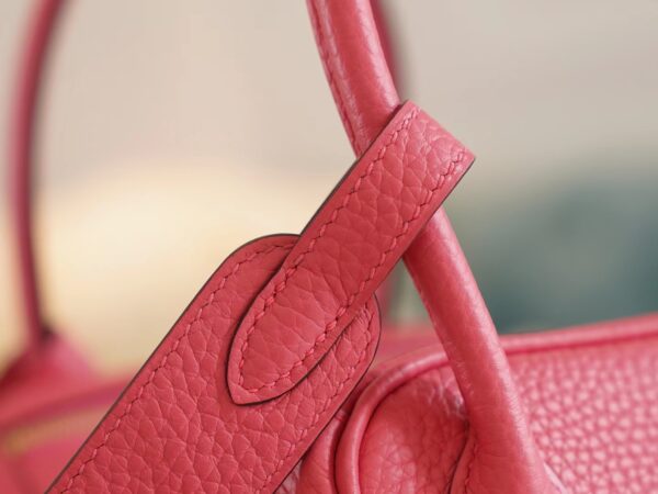 a7f078883afa731 God Factory Bags Hermes 8W Rose Azalee Clemence Lindy 26CM Gold Hardware
