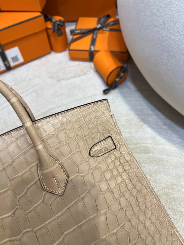 a7fe1a1ff1f1c7a Saudi Arabia Riyadh Hermes Birkin 25CM Matte Alligator 0M Chai Gold Hardware