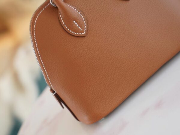 a98f971d3743fa2 Discount God Factory Bags Hermes CK37 Gold Evercolor Leather Mini Bolide18CM Silver Hardware