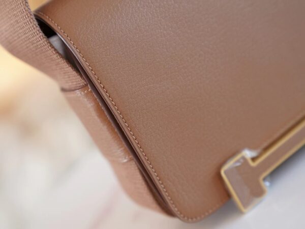 ab9cf0d2cd8c690 Australia Canberra Hermes Geta 20CM Chevre Mysore 2J Quebracho Gold Hardware