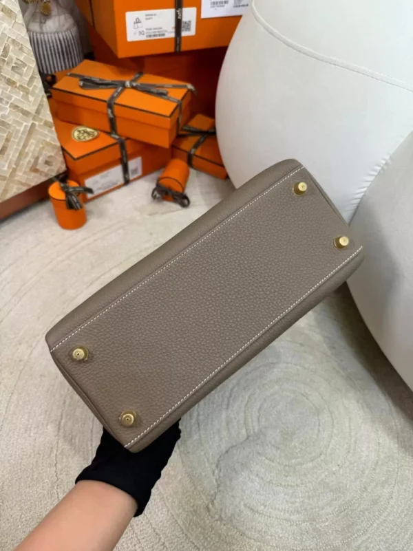 aba86c5049d1ffc-jpg Australia Sydney Togo Leather Kelly 28CM 18 Etoupe Gold Hardware