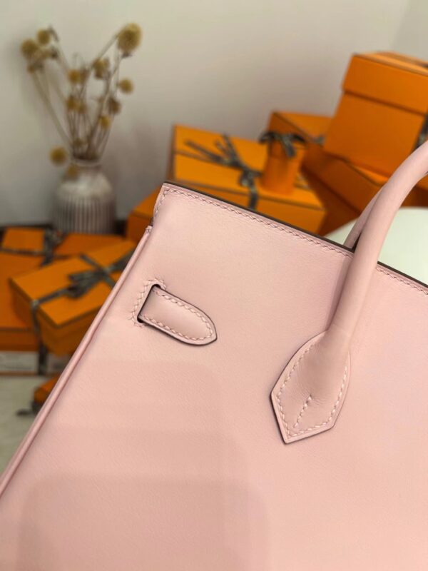 ac8fe8841a8837d Singapore Kuala Lumpur Hermes Birkin 25CM Jonathan Leather 3Q Rose Sakura Silver Hardware