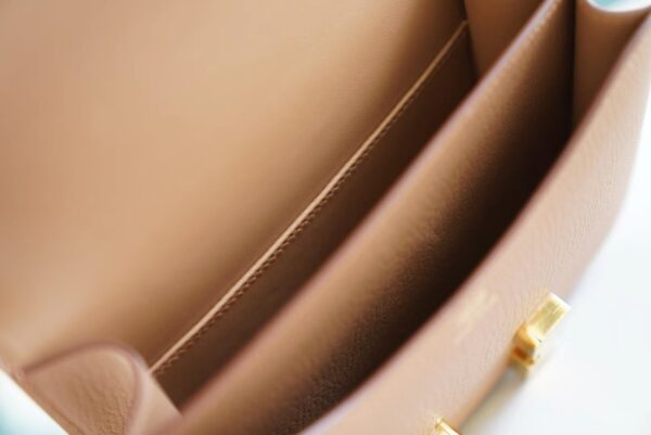 ad961ddd18785e5 Wholesale God Factory Bags Hermes Constance 19CM 2J Quebracho Chevre Leather Gold Hardware