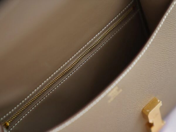 adad78624f7b3fc God Factory Bags Factory Hermes Constance 24CM CK18 Etoupe Epsom Gold Hardware