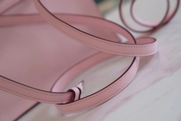 aedfa8780a84974 God Factory Bags Hermes Kelly Danse 22CM 3Q Rose Sakura Swift Leather Silver Hardware