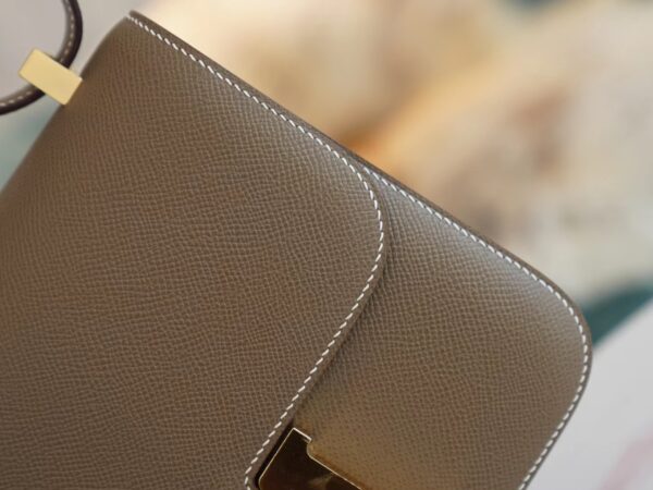 b091f4e28c39d76 God Factory Bags Factory Hermes Constance 24CM CK18 Etoupe Epsom Gold Hardware