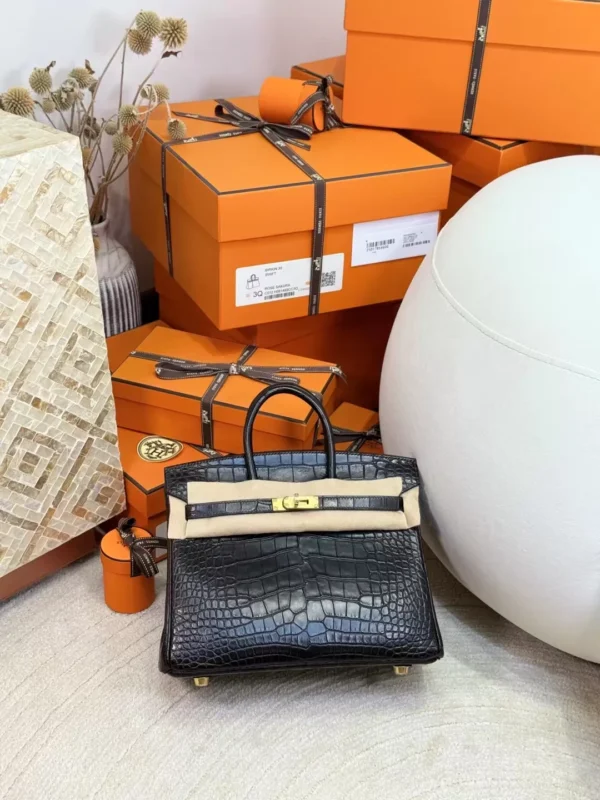 b20dd64228abed2-jpg Saudi Arabia Riyadh 46 Ebene Matte Alligator Crocodile Birkin 25CM Gold Hardware