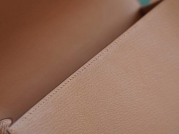b3581a8ae681cb5 Hermes Factory Geta Bag 20CM Chevre Mysore 2J Quebracho Silver Hardware