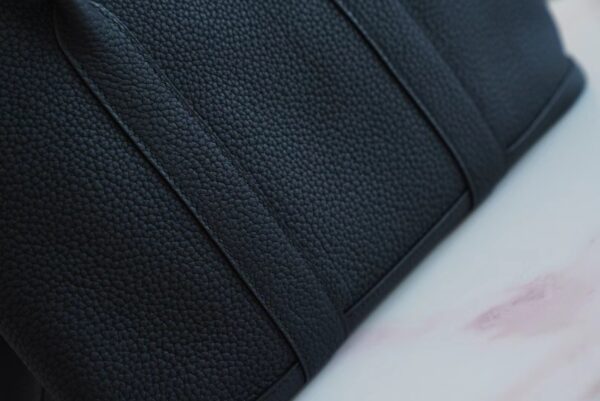 b361e718b5cfa9a Sale God Factory Bags Hermes Garden Party30CM CK89 Black TC Leather Silver Hardware
