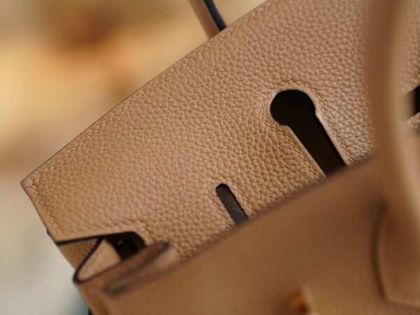 b58d6683d90a3cf Fashion Lcmode Hermes 4B Biscuit Togo Leather Birkin25CM Women’s Bag Gold Hardware