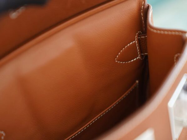 b7ef29113cb6e1e New Hermes 37 Gold Barenia Faubourg Hac A Dos Shoulder Bag Silver Hardware