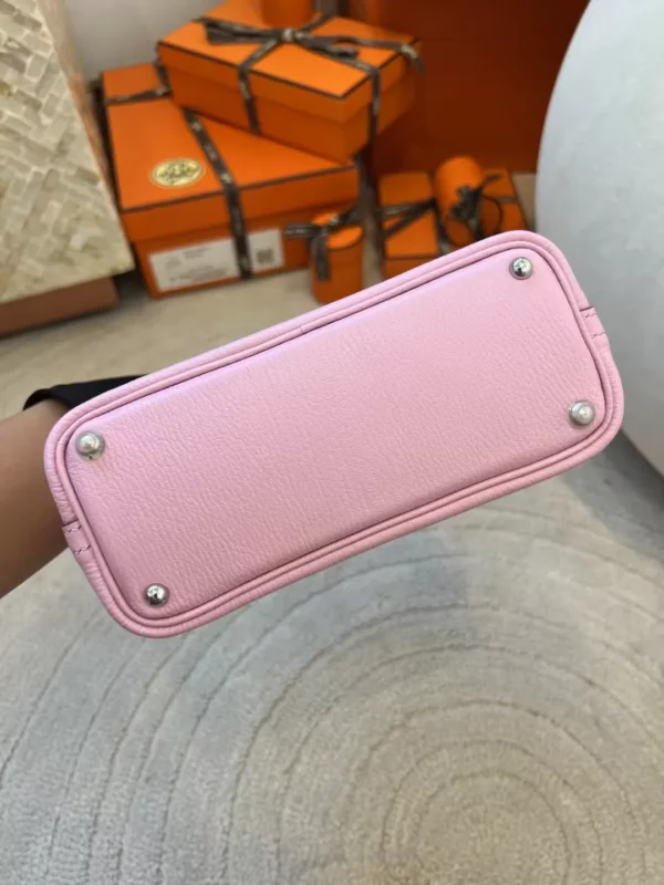 b85681b2e4327c8-jpg Canada Ottawa Hermes Mysore Chevre Mini Bolide 18CM X9 Mauve Sylvestre Silver Hardware