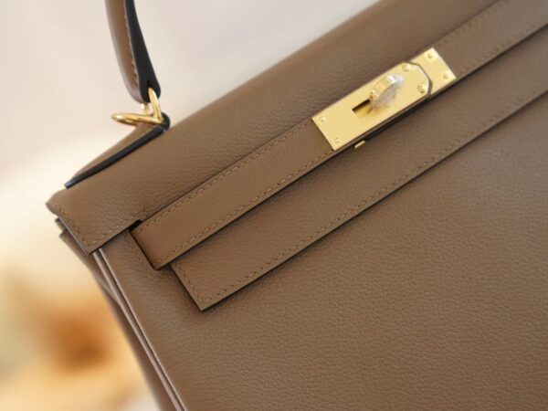 b9e16eadd3ec1da God Factory Bags Hermes Kelly Bag28CM D0 Berge de Weimer Evercolor Leather Gold Hardware