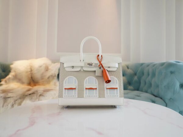ba552bdf783350b-1 Hermes Birkin House 20CM Four Leathers 01 Blanc/ 8L Beton Silver Hardware