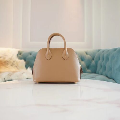 God Factory Bags Factory Hermes 0M Chai Evercolor Leather Mini Bolide18CM Gold Hardware