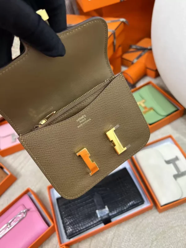 bd790f35a46e329-jpg New Arrival Hermes Epsom Leather Constance Slim Wallet 3G Alezan Gold Hardware