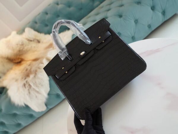 be66a8c89d1bf70 Wholesale God Factory Bags Hermes Birkin25CM CK89 Nior Hcp Niloticus Crocodile Gold Hardware
