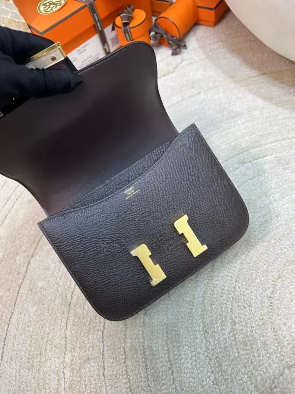 bea820a020f6974-jpg New Arrival 41 Havana Constance 19CM Epsom Leather Gold Hardware
