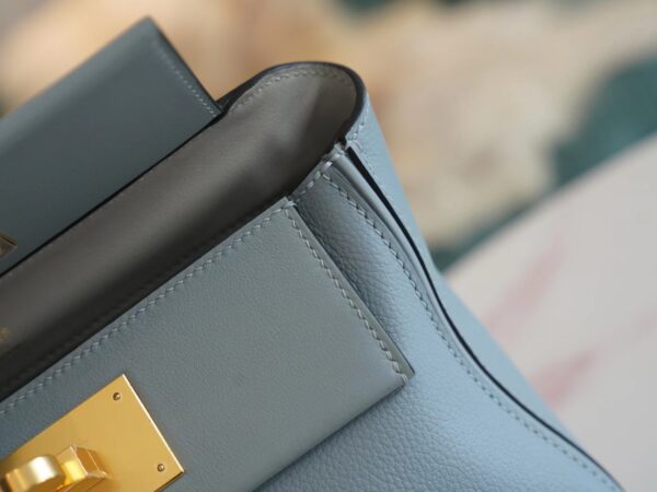 c029707e8fc3784-1 New Hermes Evercolor Mini Kelly 2424 Blue Lin / Gris Mouette Inner Gold Hardware