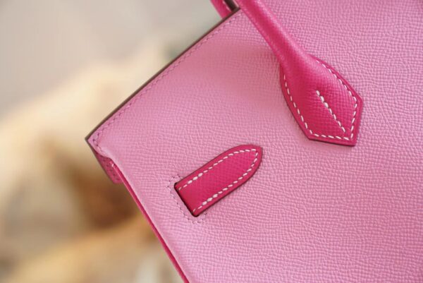 c069e8dc84ba1b5 God Factory Bags Hermes 1Q Rose Confetti/E5 Rose Tyrien Epsom Leather Birkin30CM