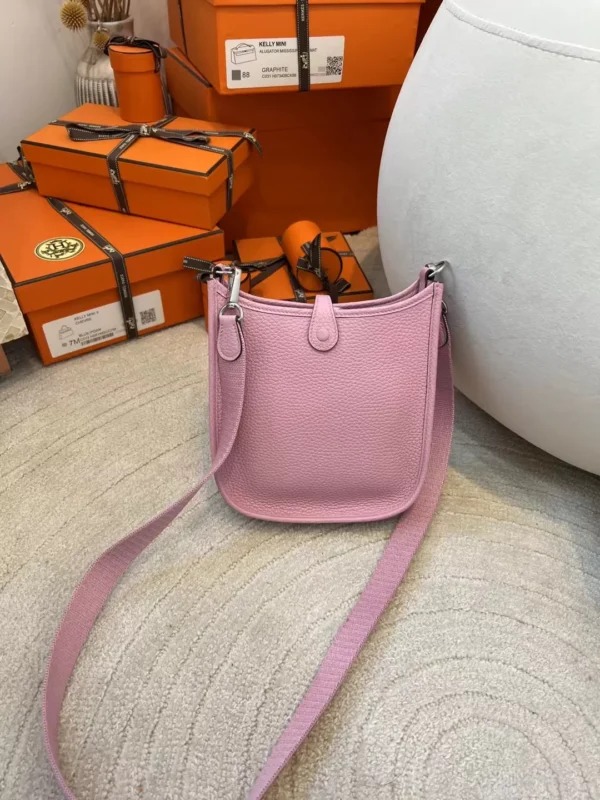c074a48919f87ab-jpg Canada Ottawa Hermes Mini Evelyne 16CM X9 Mauve Sylvestre Clemence Silver Hardware