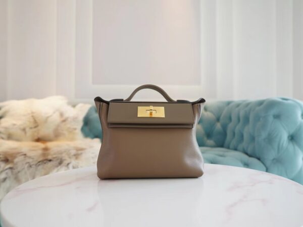 c239b23a9cb8c88-1 God Factory Bags Factory Hermes D0 Beige De Weimer Evercolor Mini Kelly 2424 Gold Hardware