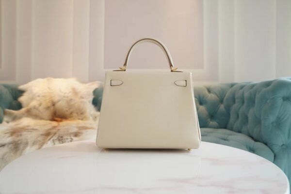 c338cadef2df793 Handmade God Factory Bags Hermes Togo Kelly 25CM CK10 Craie Gold Hardware