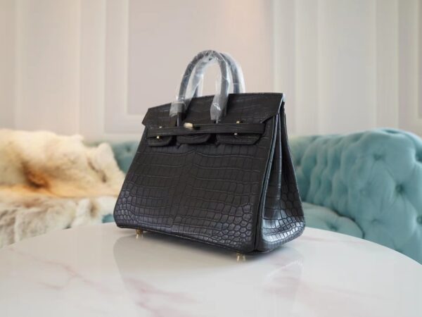 c4f006929c9883f Wholesale God Factory Bags Hermes Birkin25CM CK89 Nior Hcp Niloticus Crocodile Gold Hardware