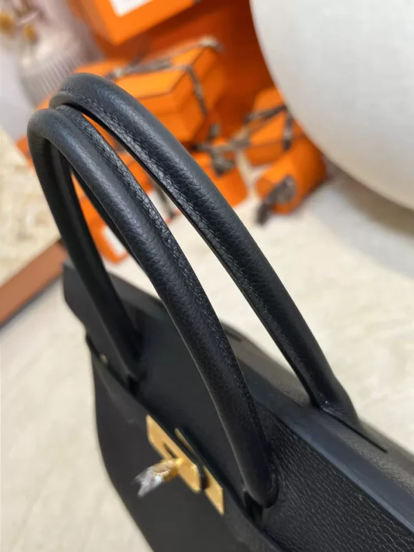 c74cbc488f23ce2-jpg-1 Taiwan Togo Leather 89 Noir Birkin Bag 30CM Gold Hadware